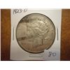Image 1 : 1923-D PEACE SILVER DOLLAR