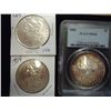 Image 1 : 3 MORGAN SILVER DOLLARS SEE DESCRIPTION