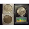 Image 2 : 3 MORGAN SILVER DOLLARS SEE DESCRIPTION