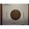 Image 1 : 1863 INDIAN HEAD CENT