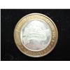 Image 2 : STOCKMANS CASINO $10 SILVER TOKEN