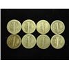 Image 2 : 8 ASSORTED TEENS MERCURY DIMES