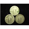 Image 1 : 1925,26 & 29 STANDING LIBERTY QUARTERS