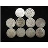 Image 2 : 1O ASSORTED SEATED LIBERTY DIMES
