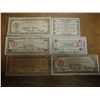 Image 1 : 6 PIECES OF WWII PHILIPINNES GUERILLA  MONEY