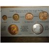 Image 1 : COMPLETE SET OF CURRENT MEXICAN COINS THROUGH 1