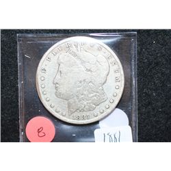 1881 Silver Morgan $1