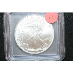 2003 Silver Eagle $1; ICG Graded MS70