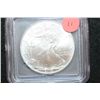 Image 1 : 2003 Silver Eagle $1; ICG Graded MS70