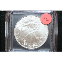 2005 Silver Eagle $1; ICG Graded MS70