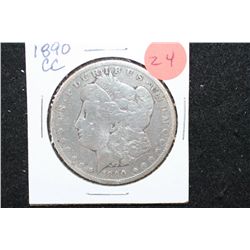 1890-CC Silver Morgan $1