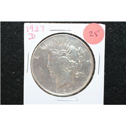 1927-D Peace $1