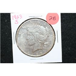 1923-S Peace $1