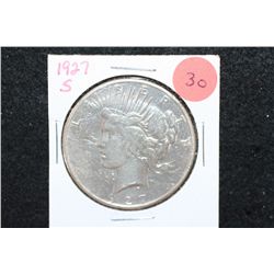 1927-S Peace $1