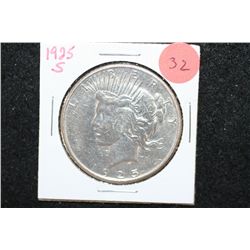 1925-S Peace $1