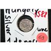 Image 1 : 1588 Hungary 1 Denarius Foreign Coin; Silver; UNC