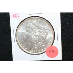 1886 Silver Morgan $1