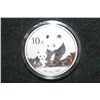 Image 1 : 2012 China Panda Foreign Coin; .999 Fine Silver 1 Oz.