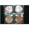 Image 2 : 2012 Copper Round; .999 Fine Copper 1 Oz.; Lot of 4