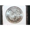 Image 2 : 1993 Silver Eagle $1; NGC Graded MS69