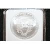 Image 2 : 2008 Silver Eagle $1; NGC Graded MS69