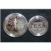 Image 2 : 1986-S US Liberty Coin Set to include Ellis Island Commerative $1 Coin & A Nation of Immigrants Comm