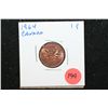 Image 1 : 1964 Canada 1 Cent Foreign Coin