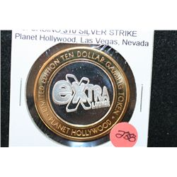 Planet Hollywood Resort & Casino  Extra Lounge  Las Vegas NV Limited Edition Two-Tone $10 Gaming Tok