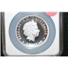 Image 2 : 2011-P Australia Kangaroo-High Relief $1 Early Releases Foreign Silver Coin; NGC Graded PF69 Ultra C