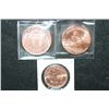 Image 2 : Golden State Mint Copper Round; .999 Fine Copper 1/2 Oz., Golden State Mint Copper Round; .999 Fine 