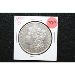 1885-O Silver Morgan $1