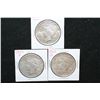 Image 1 : 1922, 1922-D & 1922-S Peace $1; Lot of 3