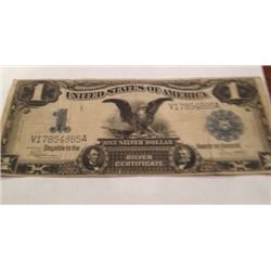 1899 $1 Black Eagle Silver Certificate