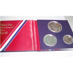 Bicentennial Uncirculated Silver set