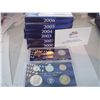 Image 1 : 6 MINT PROOF SETS, 2000, 2002, 2003, 2004, 2005, 2006