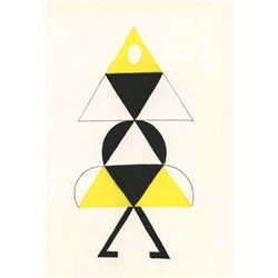 Sonia Delaunay Pochoir