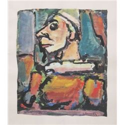 Georges Rouault "Le Moqueur" Lithograph