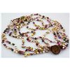 Image 2 : 275.70ctw Freshwater Multi-Color Pearl Necklace