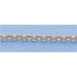 Pure Gold 16" 14k Gold-Yellow 2.3mm Hallow Rolo Chain