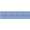 Image 1 : Pure Gold 16" 14k Gold-White 1.1mm Figaro Chain 1.2g