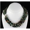 Image 1 : 771.50 CTW CHIPPED STONE 18" TOURMALINE NECKLACE
