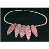 Image 2 : 167.10 CTWFRESHWATER CAPIZ PENDANT/MOTHER OF PEARL 24"