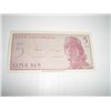 Image 1 : 1964 INDONESIA 5 SEN NOTE *EXTREMELY RARE UNC HIGH GRADE*!!