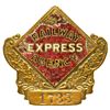 Image 1 : Railway Express Agency Pin NY - , -  - 2012aug - "Railroadiana"