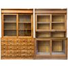 Image 1 : Large Oak Display Cabinets  - , -  - 2012aug - General Americana