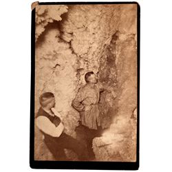 Men in Cave Photograph CA - c1880 - 2012aug - General Americana