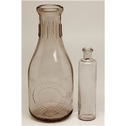 Modoc Indian Oil Bottle CA - Alturas,Modoc County - c1930 - 2012aug - General Americana