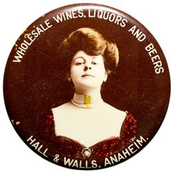 Hall and Wells Wholesale Wines, Liquors and Beers Mirror CA - Anaheim,Orange County -  - 2012aug - G