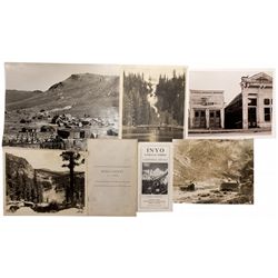 Bodie, Nevada Mono Area Photographs/Maps/Mineralogy Report Collection CA - Bodie,Mono County - 1888-