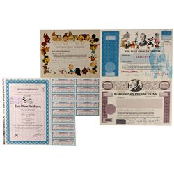 Disney Bonds and Stock Certificates CA - Burbank,Los Angeles County - c1940 - 2012aug - General Amer